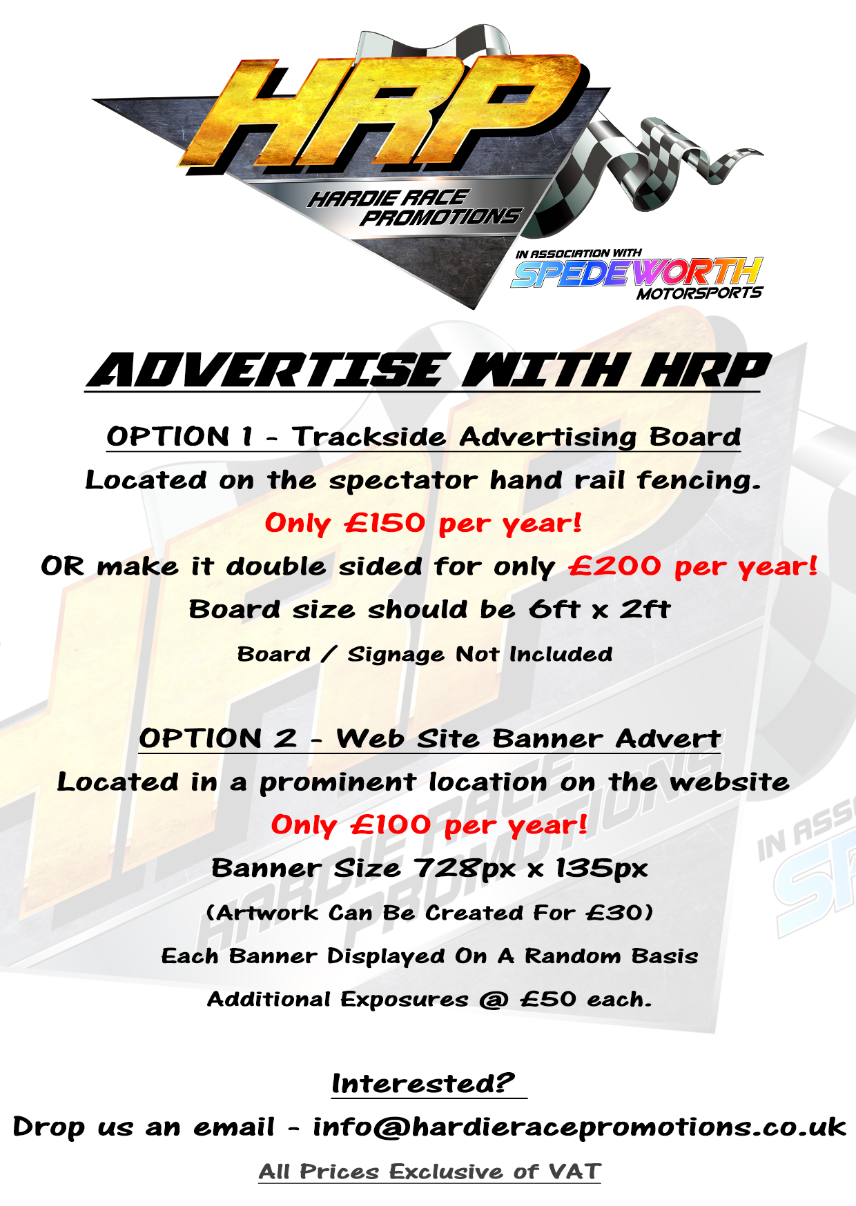 Advertise With HRP